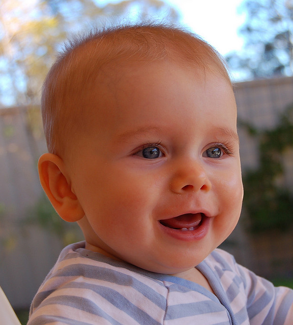 baby smiling Dental Care Center