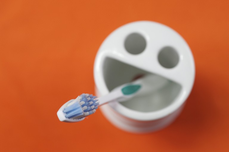 toothbrush in holder Dental Care Center